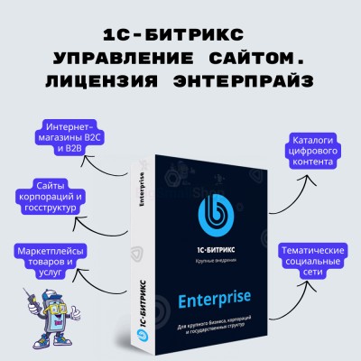1С-Битрикс: Управление сайтом. Лицензия Энтерпрайз - купить в Аптраково